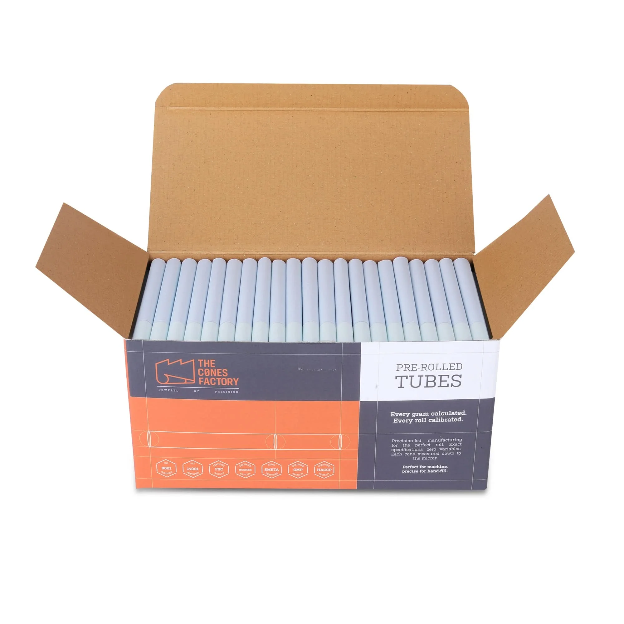70mm Dogwalker Blue Paper Ceramic Filter 9mm Dia Tubes