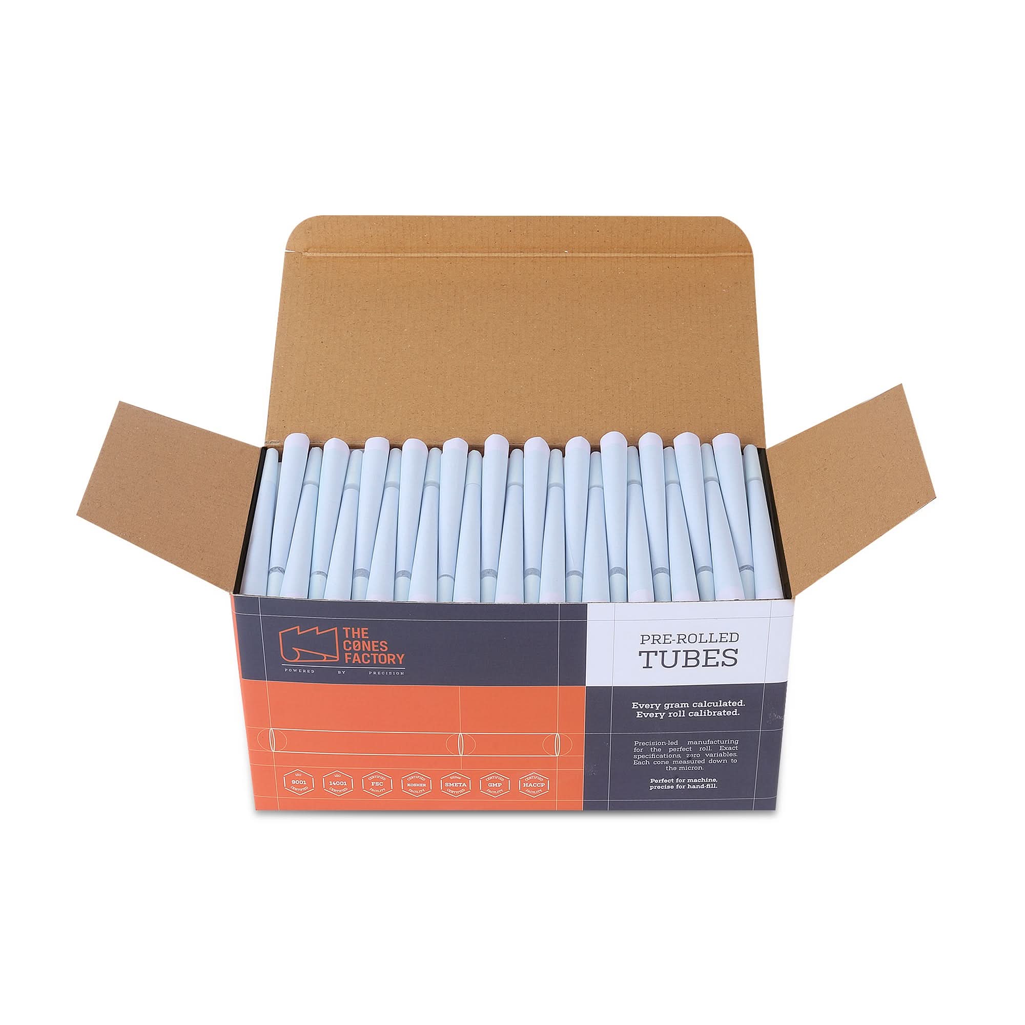 98mm Standard Blue Paper Conical Ceramic Filter Cones