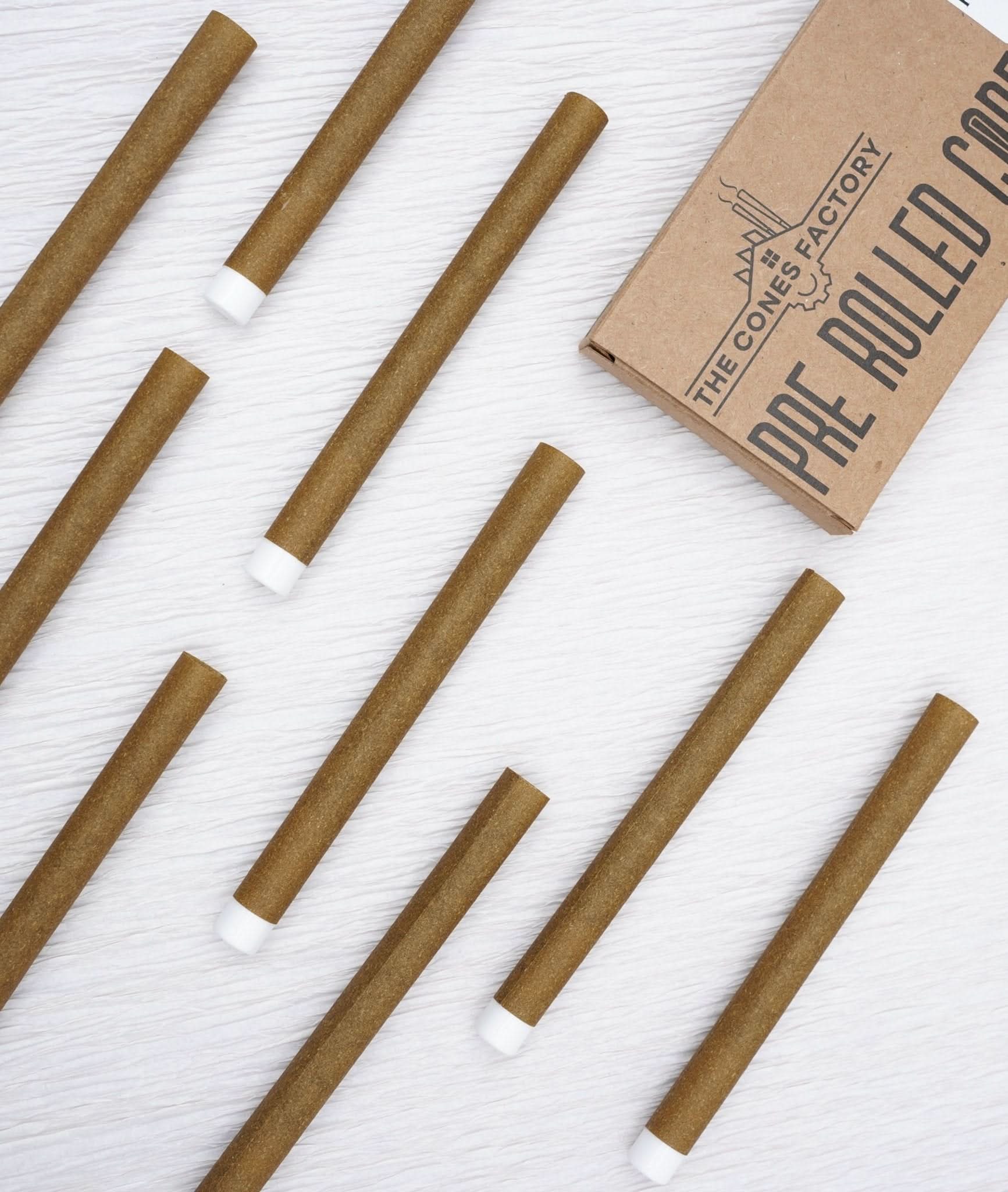 109mm King Size Brown Hemp Wrap Blunt Ceramic Filter 9mm Dia Tubes - Image 8