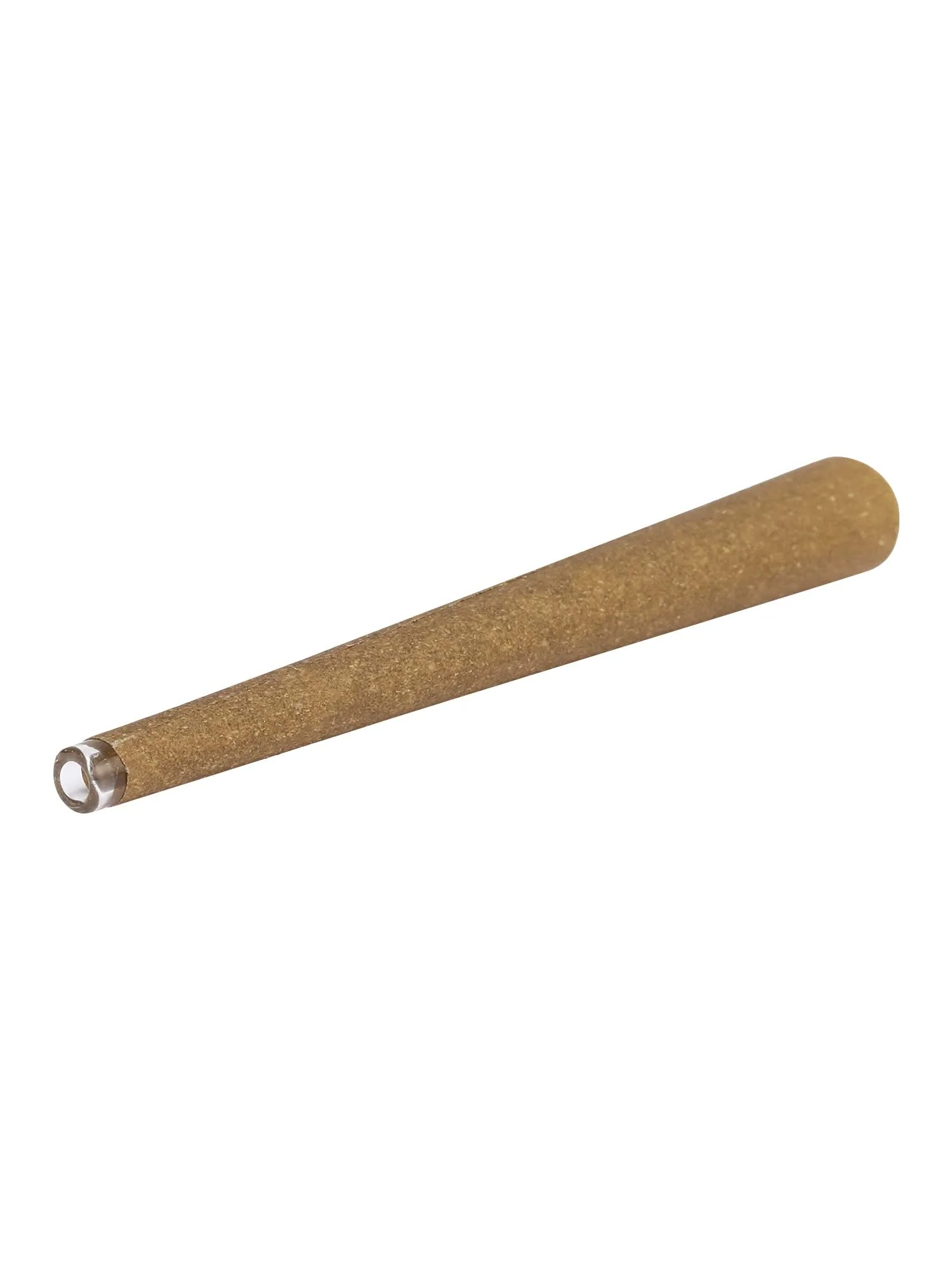 109mm King Size Brown Hemp Wrap Blunt Conical Glass Filter Cones - Image 3