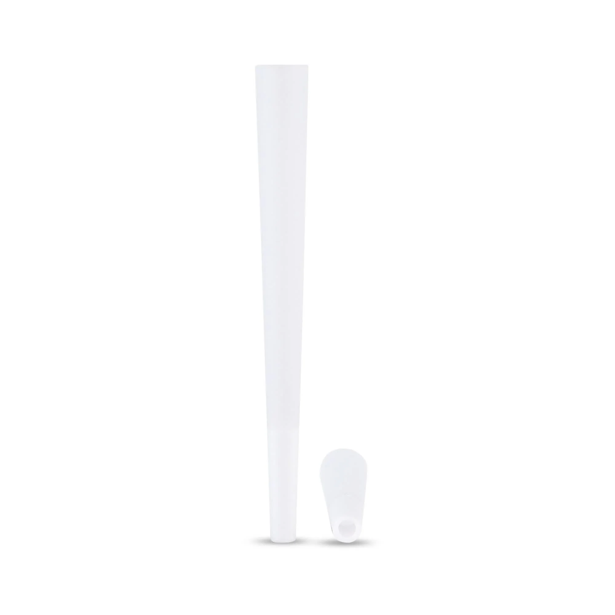98mm Standard French White Paper Conical Ceramic Filter Cones - Image 2