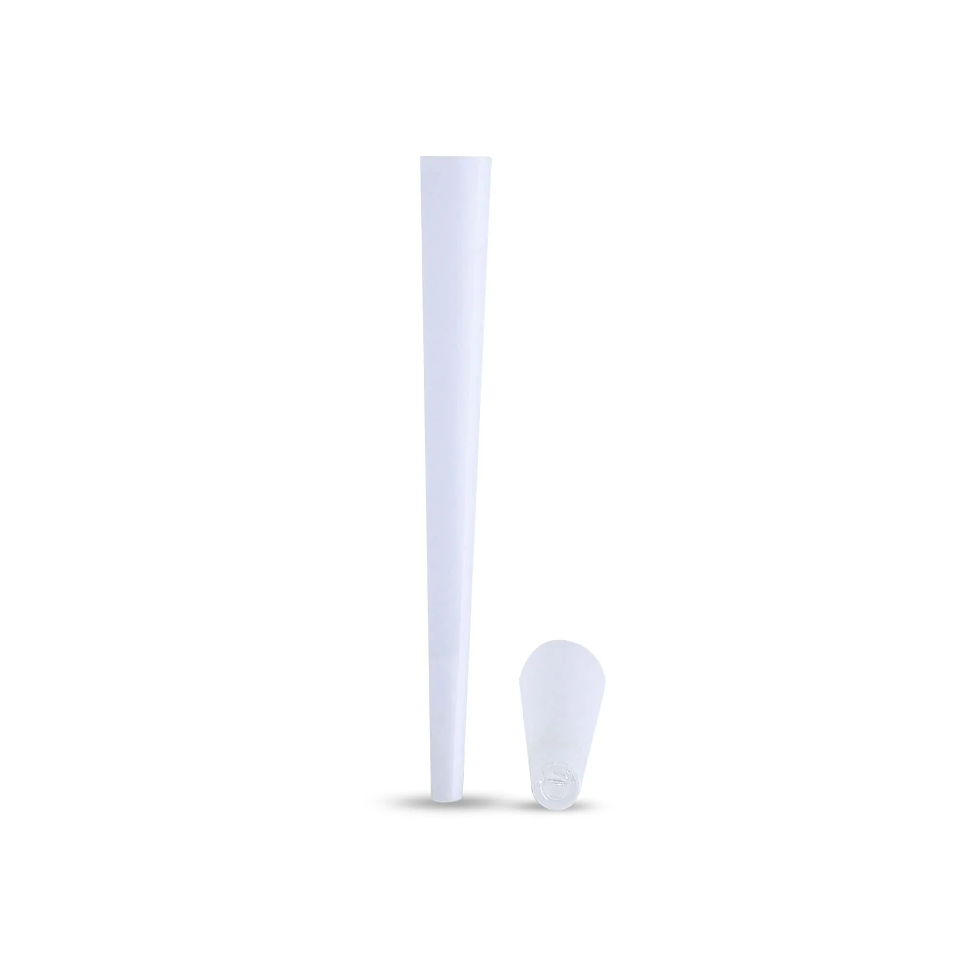 98mm Standard French White Paper Conical Glass Filter Cones - Image 2