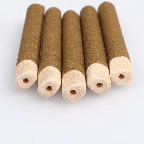 109mm King Size Brown Hemp Wrap Blunt Wood Filter Pinched 9mm Dia Tubes - Image 5