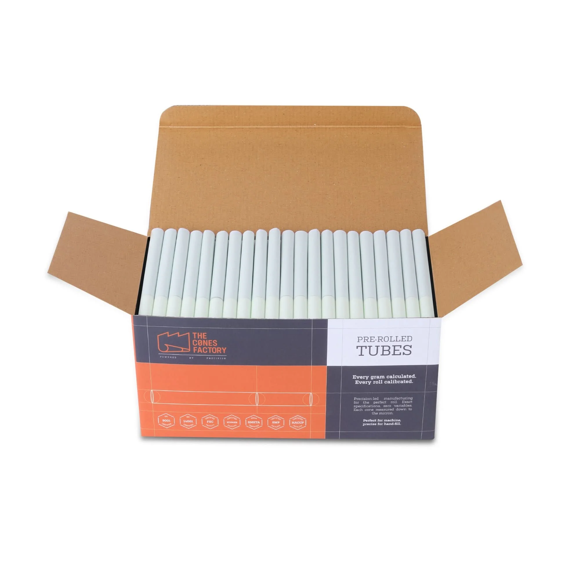 84mm (1-1/4) Green Paper Ceramic Filter 9mm Dia Tubes