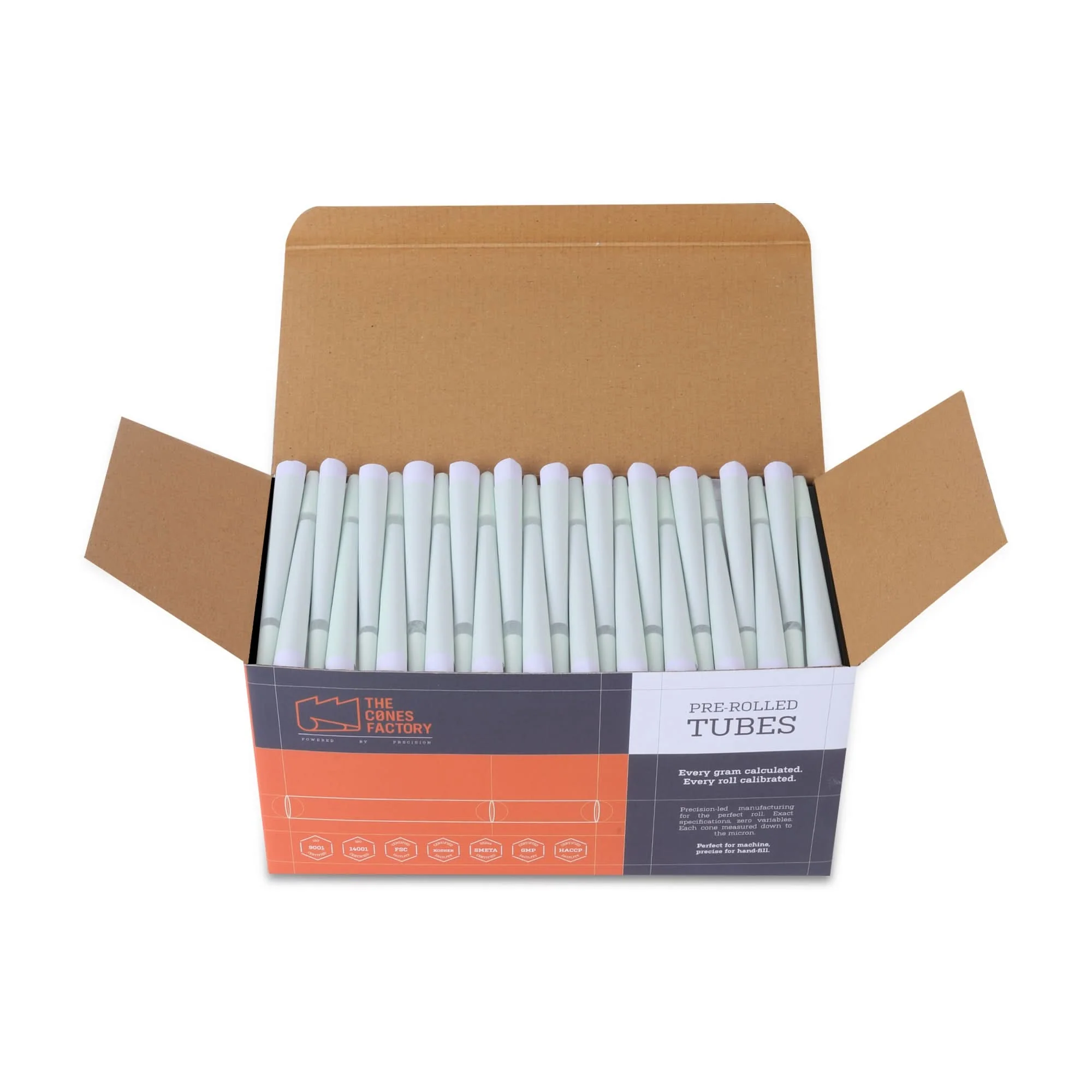 98mm Standard Green Paper Conical Ceramic Filter Cones
