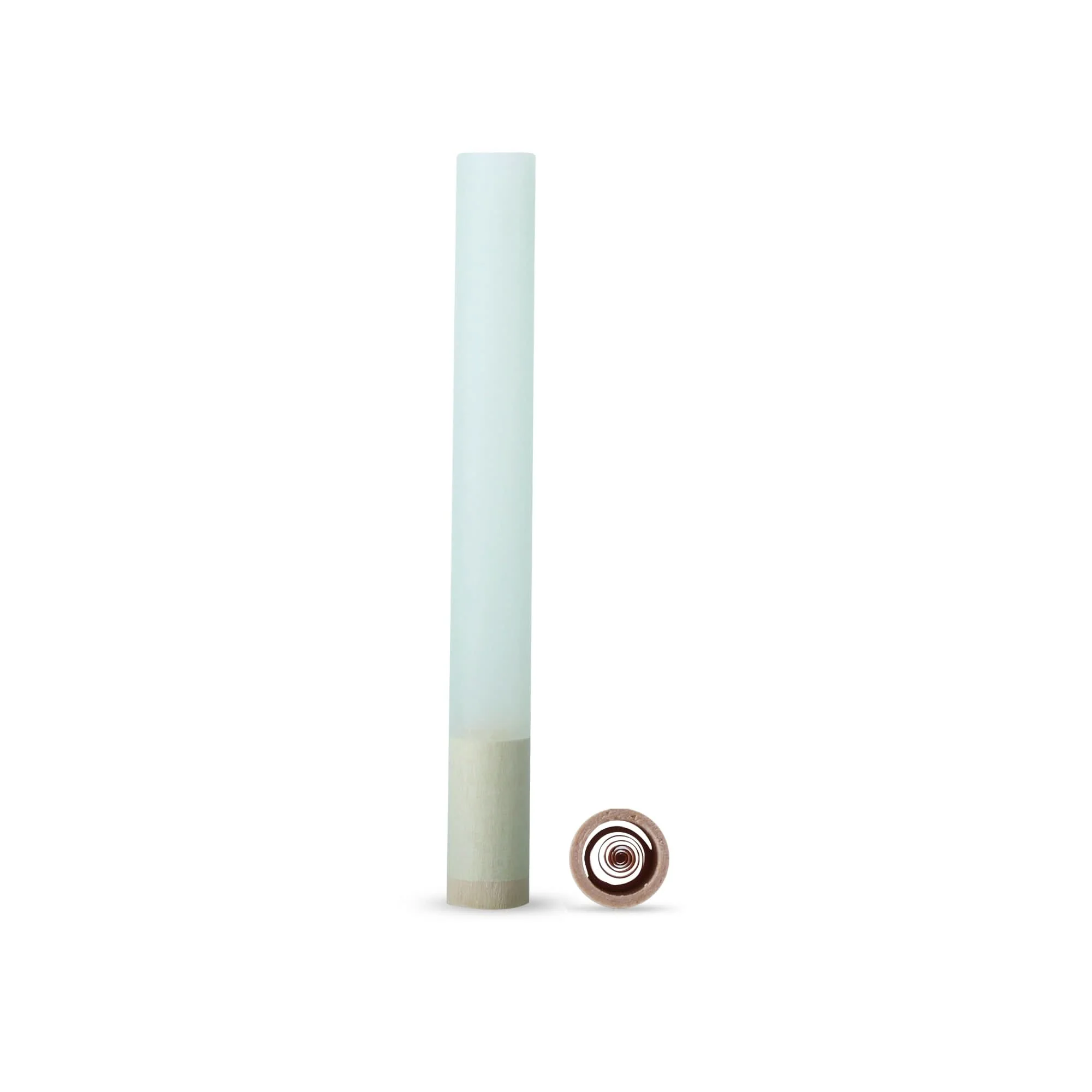 109mm King Size Green Paper Wood Filter Cylindrical 9mm Dia Tubes - Image 2