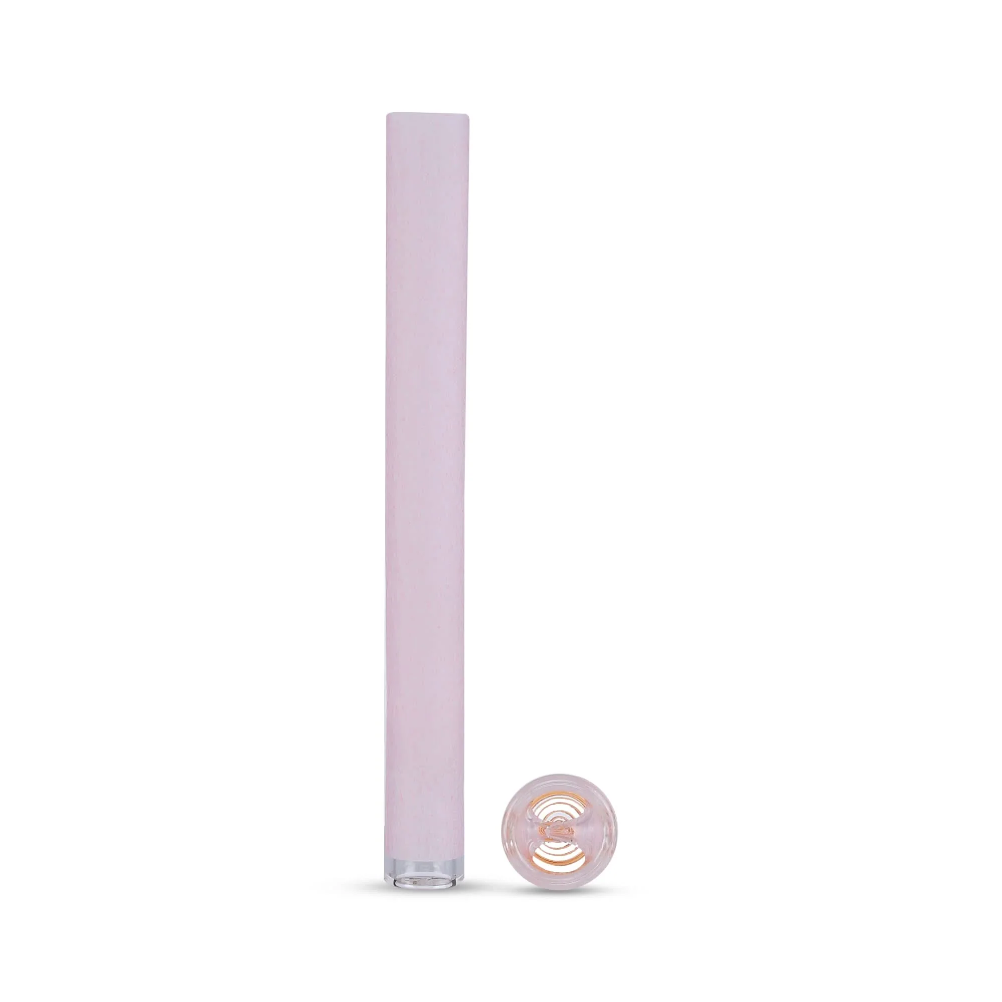 109mm King Size Pink Paper Glass Filter 9mm Dia Tubes - Image 2