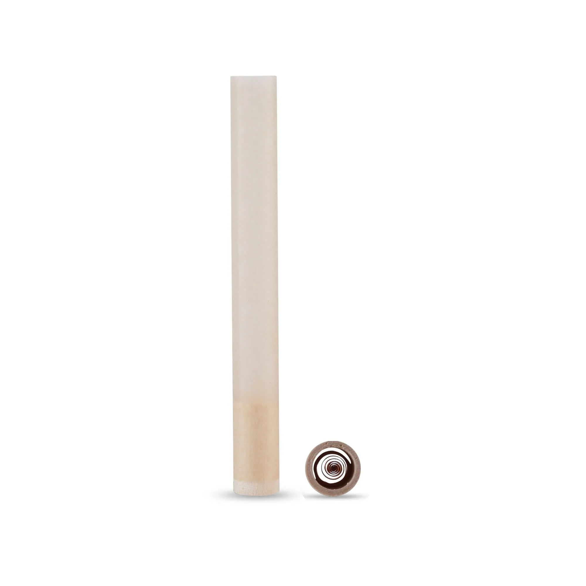 98mm Standard Unrefined Brown Paper Wood Filter Cylindrical 11mm Dia Tubes - Image 2