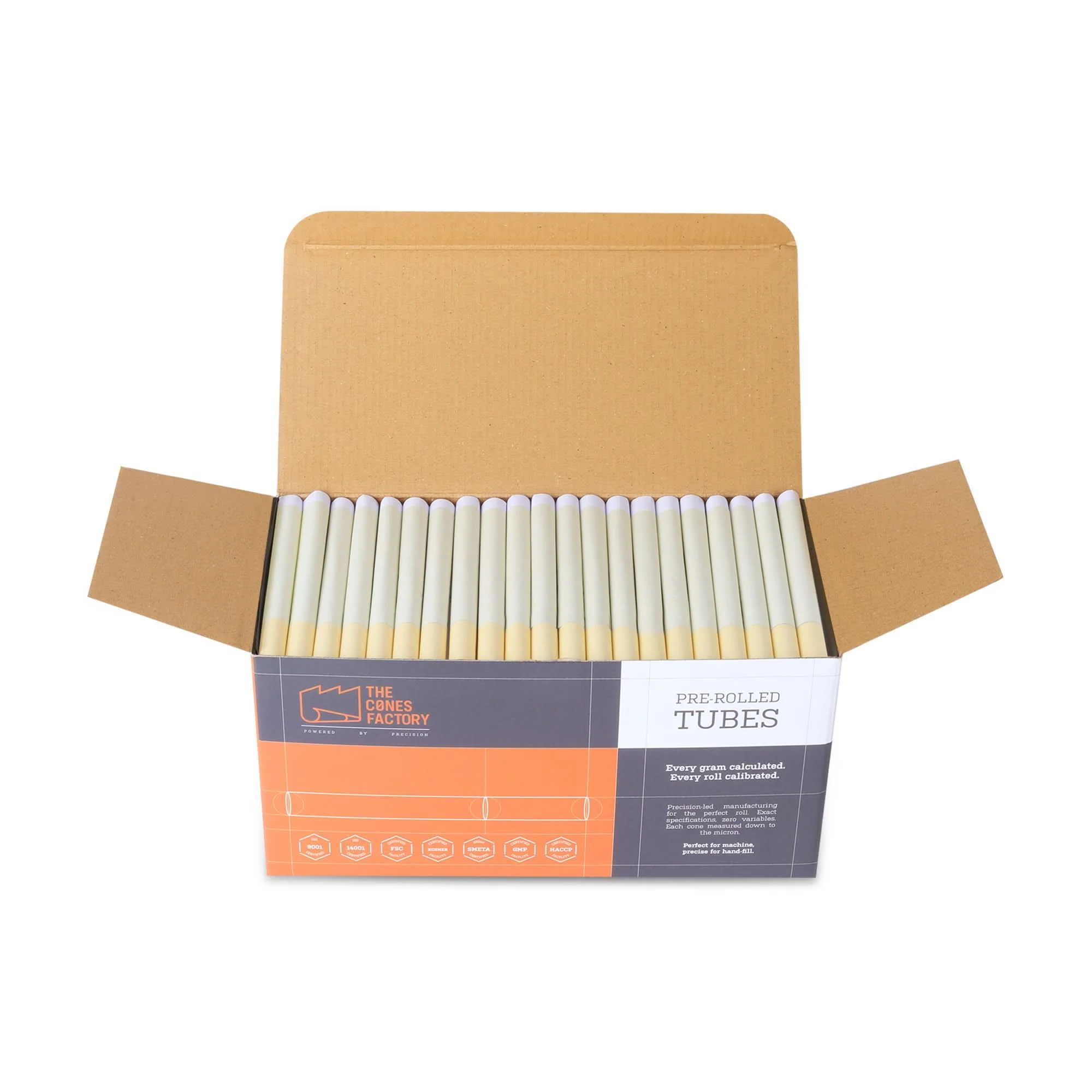 84mm (1-1/4) Yellow Paper Spiral Filter (Paper) 11mm Dia Tubes