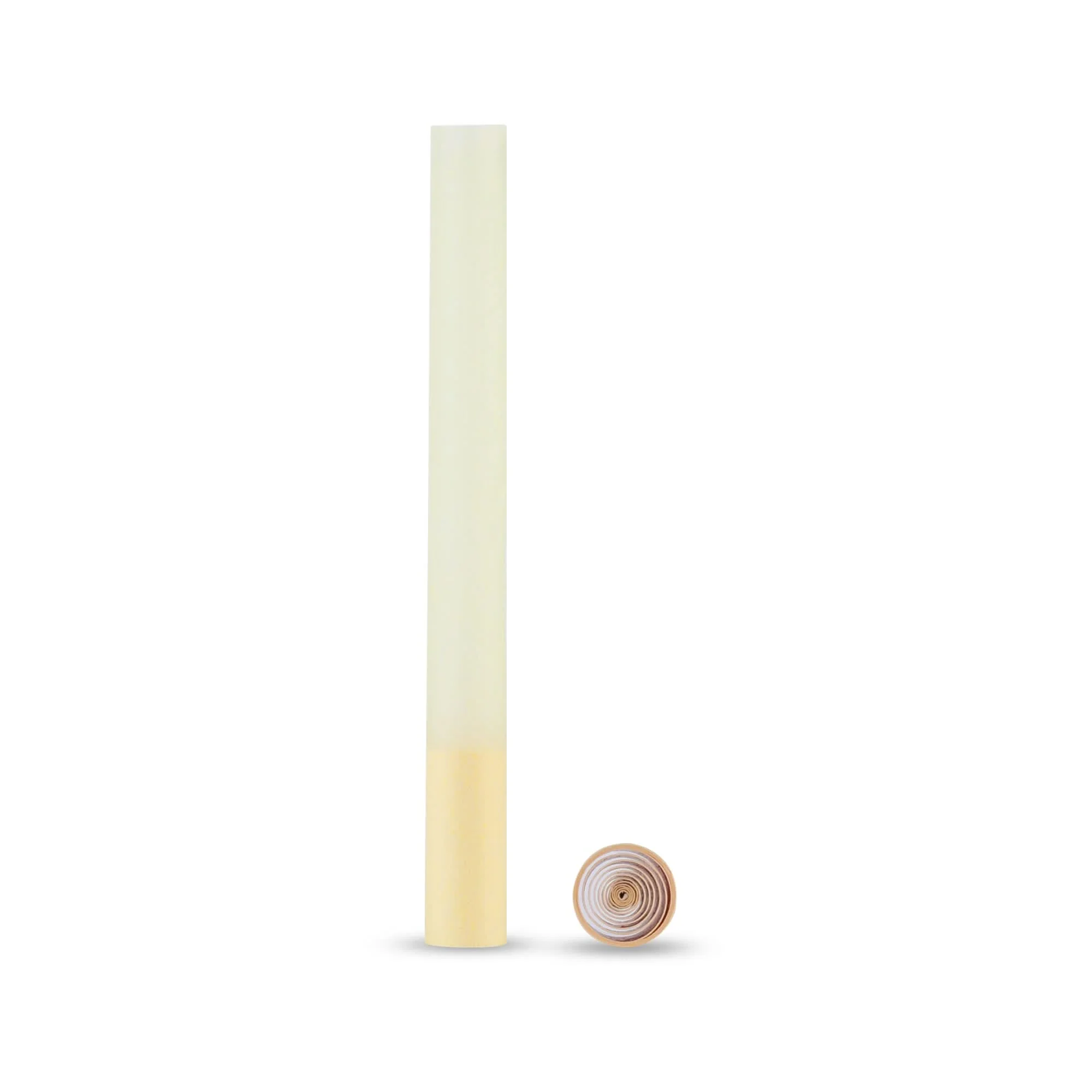 84mm (1-1/4) Yellow Paper Spiral Filter (Paper) 11mm Dia Tubes - Image 2