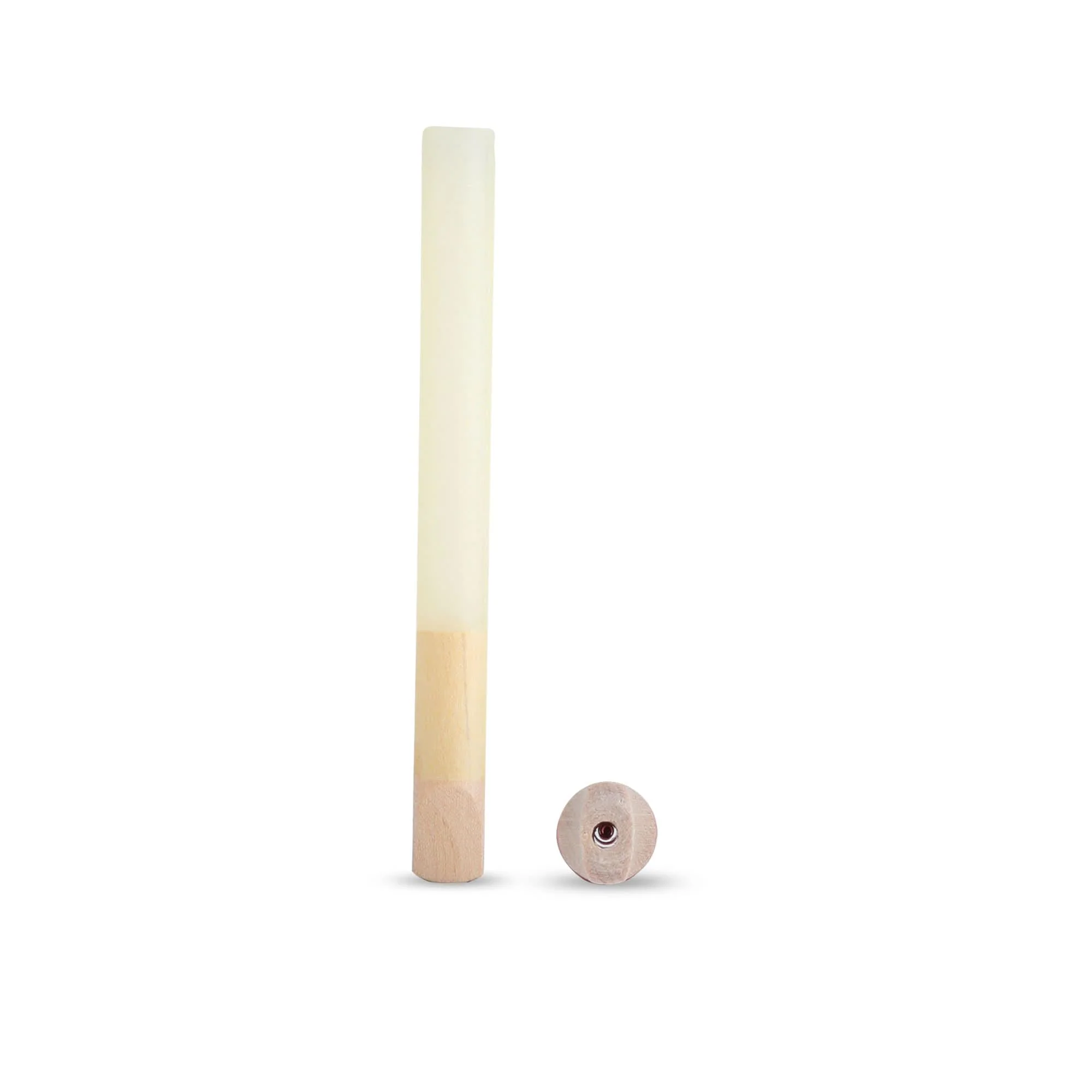 70mm Dogwalker Yellow Paper Wood Filter Pinched 11mm Dia Tubes - Image 2