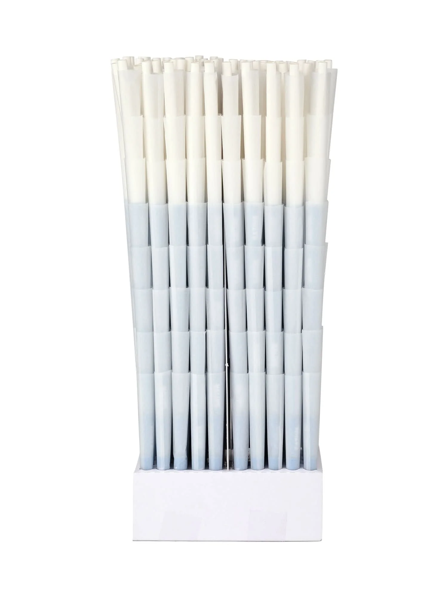 84mm (1-1/4) Sativa French White Paper MW Filter Cones - Image 3