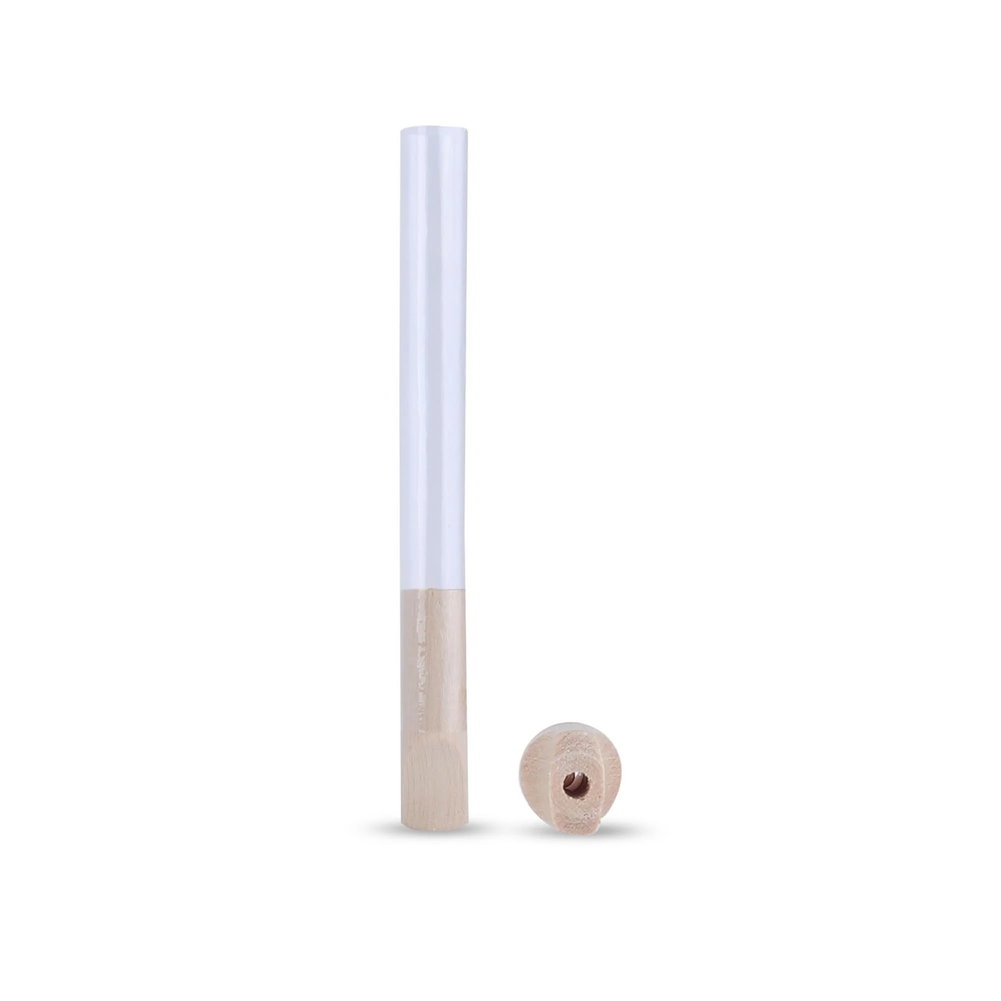 Cosmic Clear Tubes - Wooden Pinch Filter - Dia 9mm 170 Tubes/Pack - Image 2