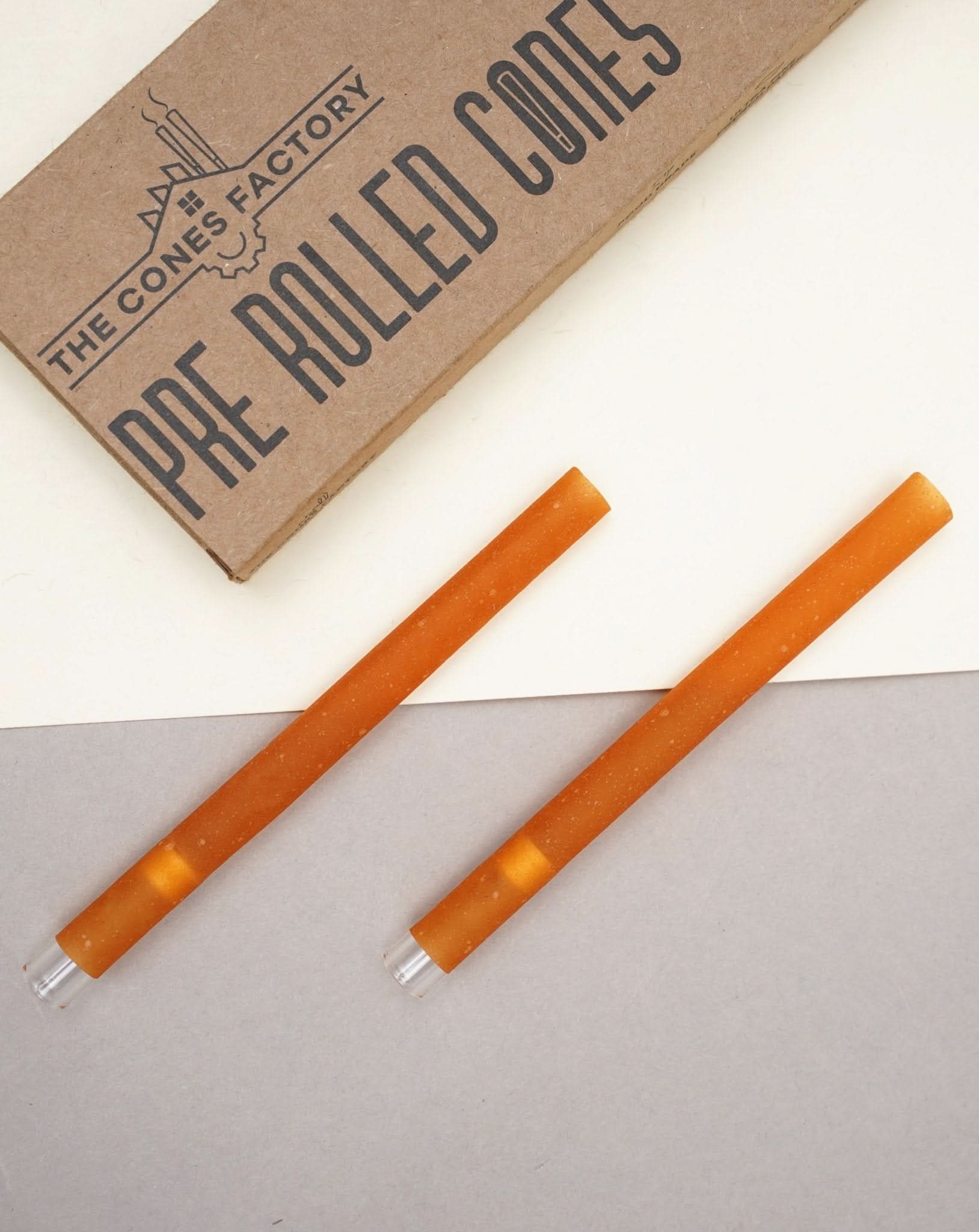 109mm King Size Goji Berry Wrap Orange Glass Filter 9mm Dia Tubes - Image 5