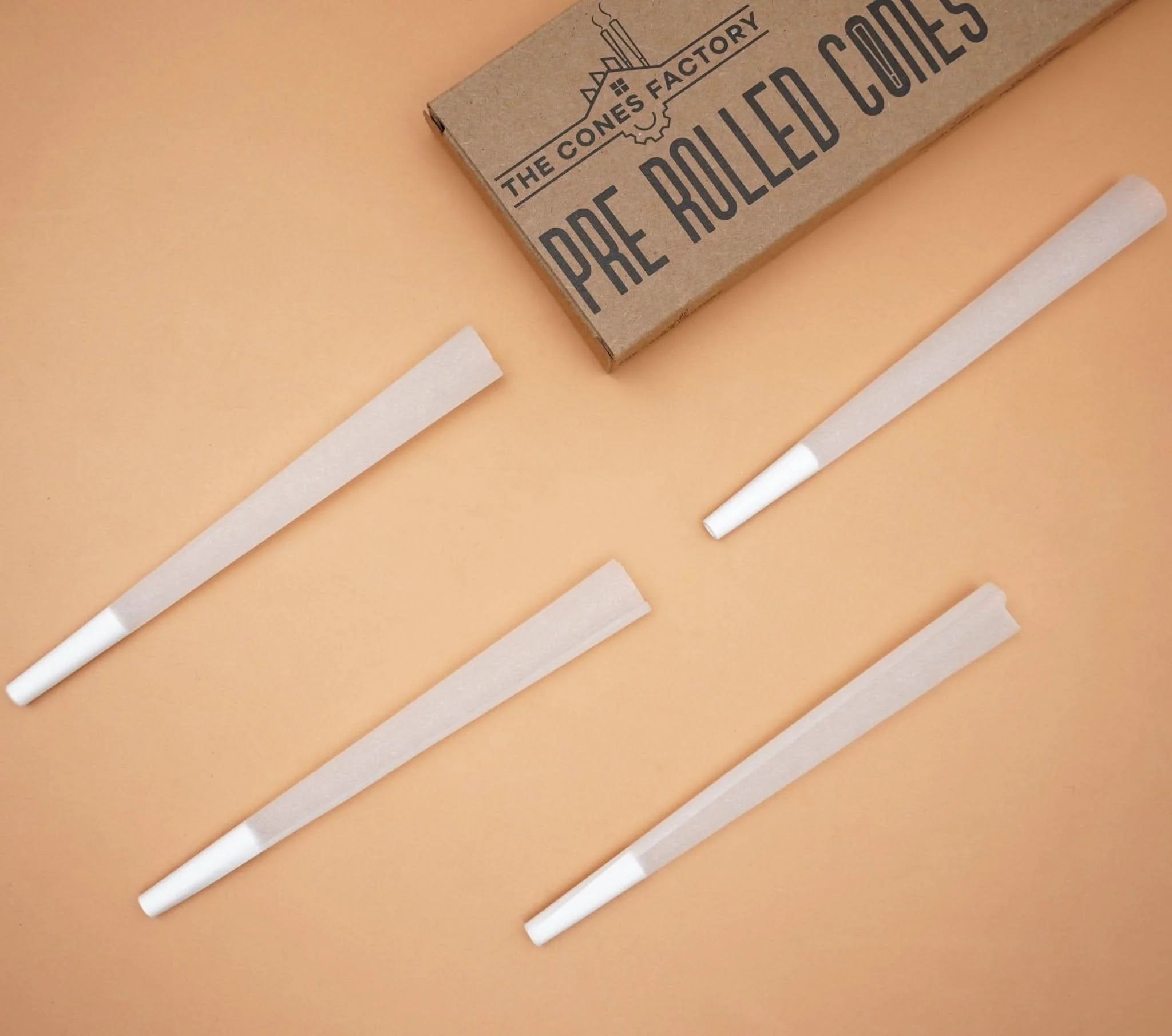 120mm Little FatBoy 100% Organic Hemp Paper MW Filter Cones Jar - Image 3