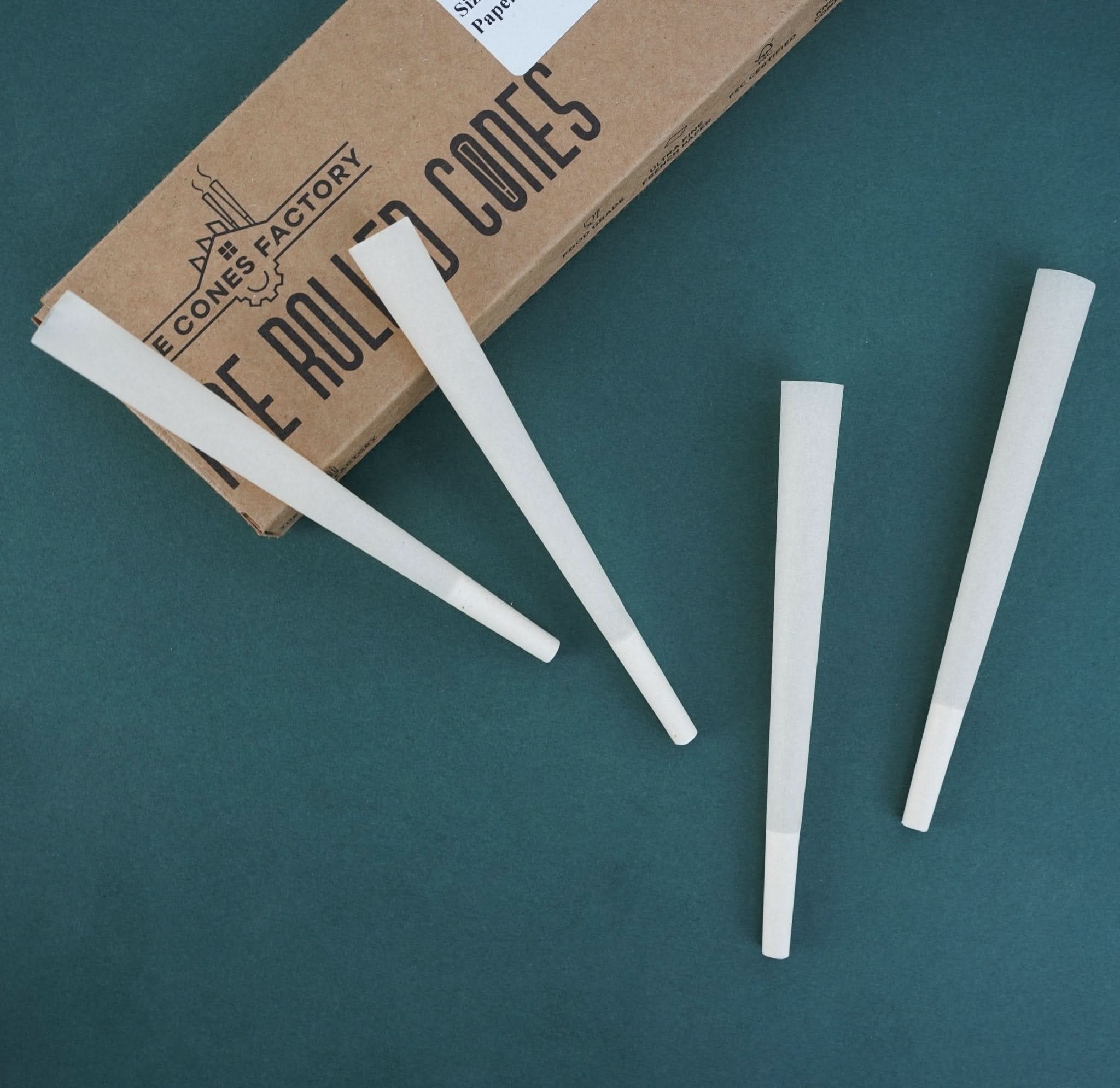 120mm Little FatBoy French White Paper MW Filter Cones Jar - Image 5
